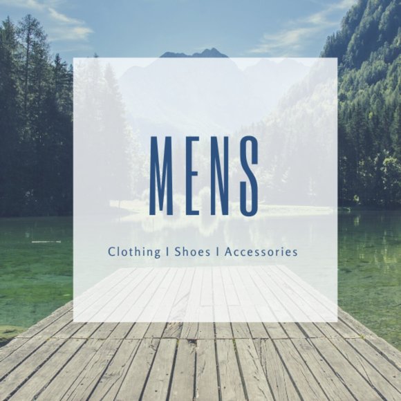 This section has men’s clothing & shoes :) - Picture 1 of 1